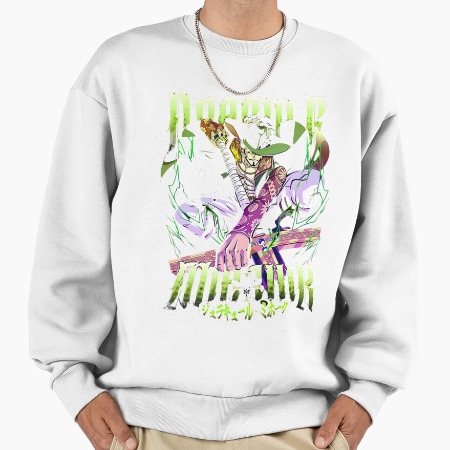 One Piece Mihawk Strongest Swordsman Sweatshirt - Image 2
