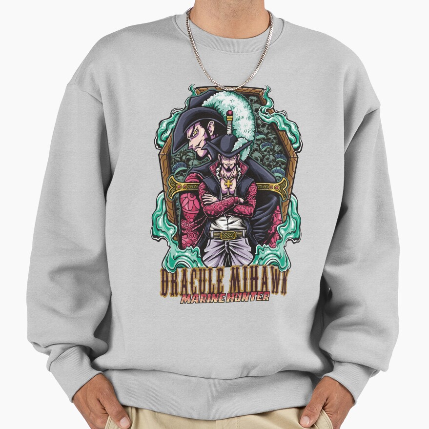 Dracule Mihawk Warlord of the Sea Sweatshirt - Image 4