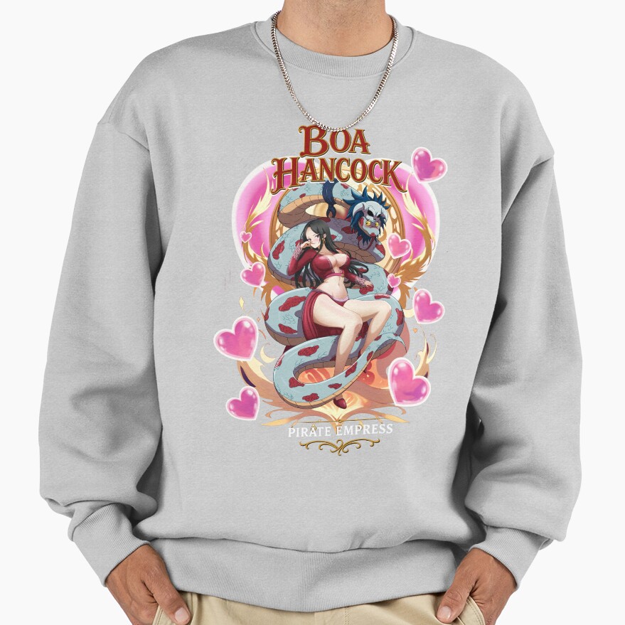 Boa Hancock With Her Snake Sweatshirt - Image 4