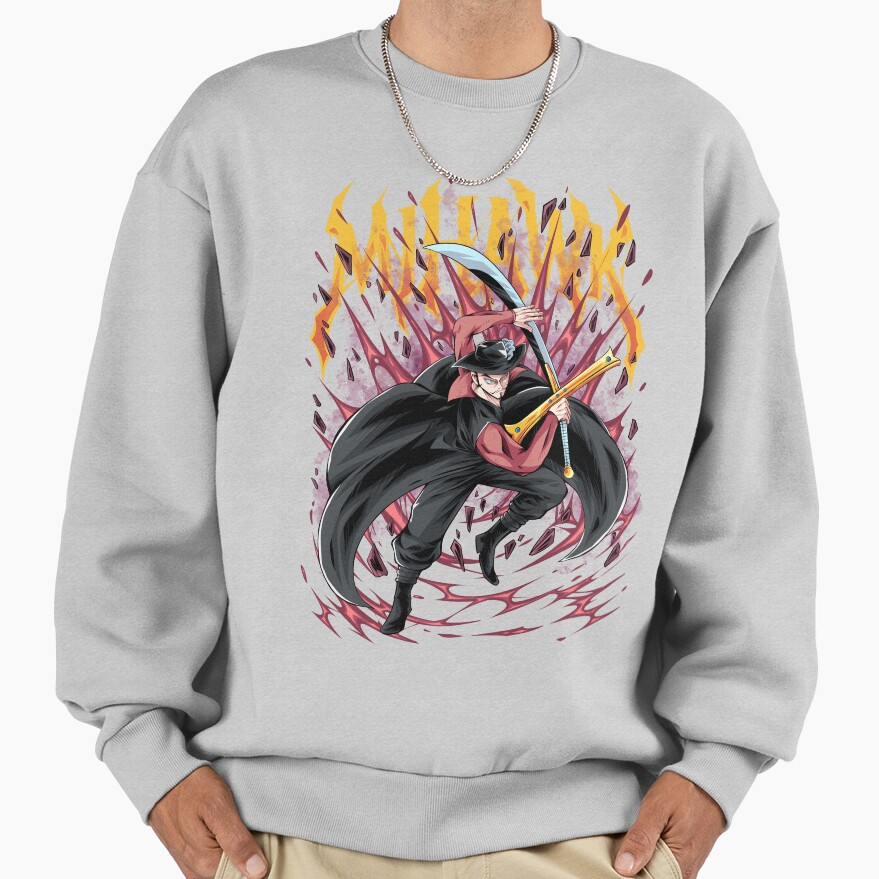 Master Of The Blade Dracule Mihawk Sweatshirt - Image 4