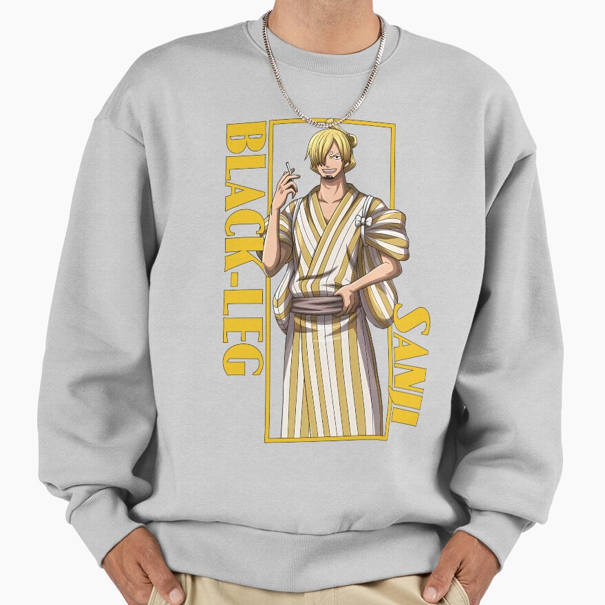 Sanji Strong Fighter One Piece Sweatshirt - Image 4