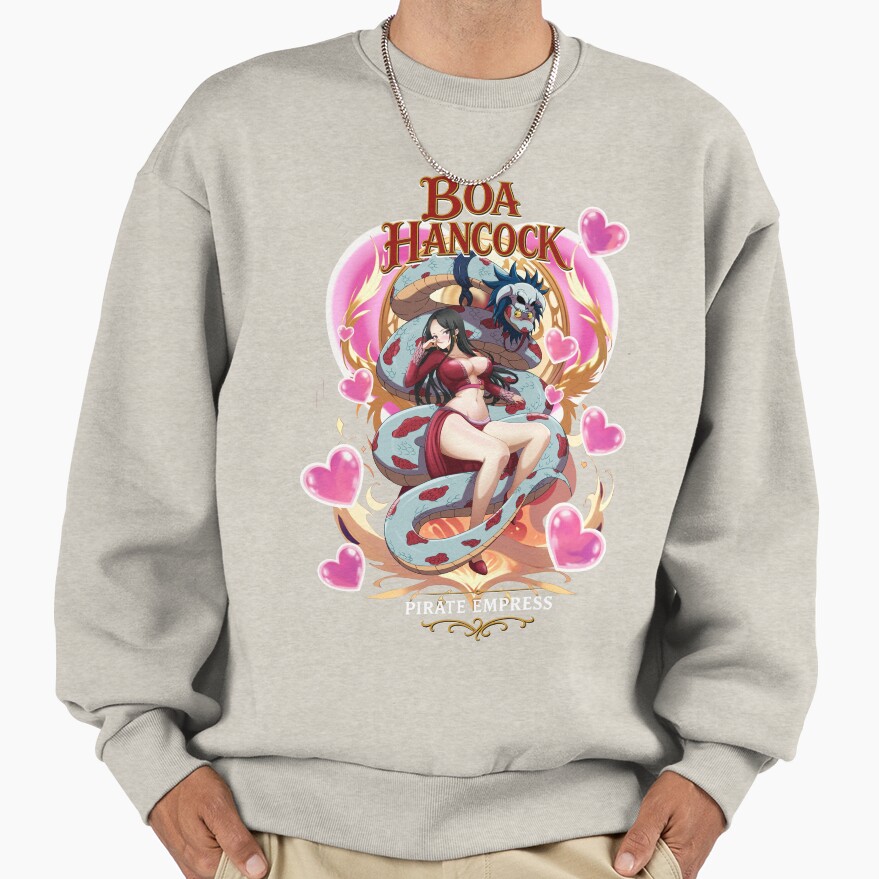 Boa Hancock With Her Snake Sweatshirt - Image 3