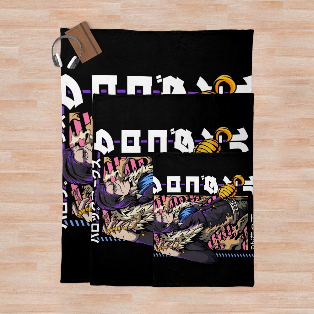 Sir Crocodile OP Throw Blanket - Image 3