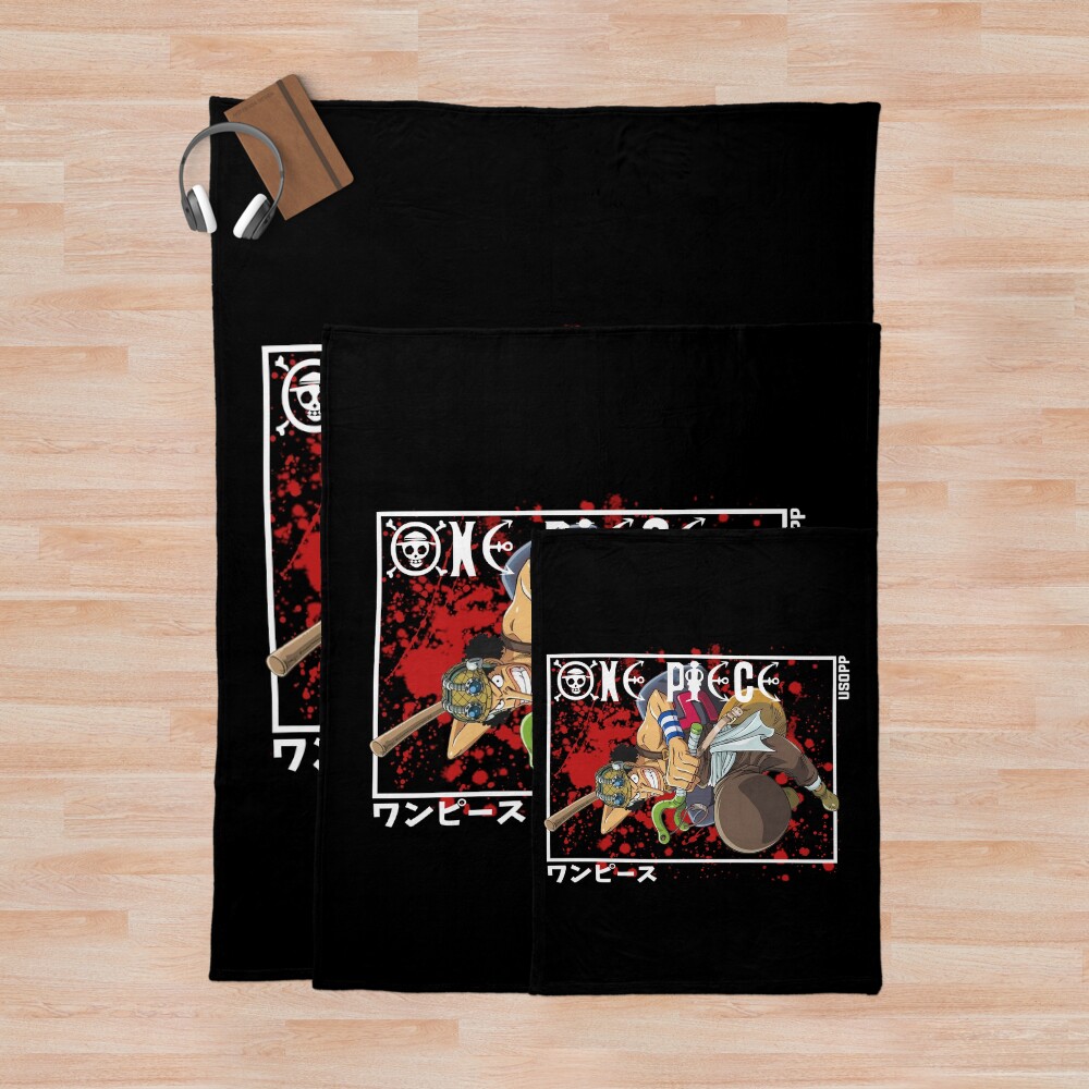 Hot One Piece Usopp Sogeking Throw Blanket - Image 3