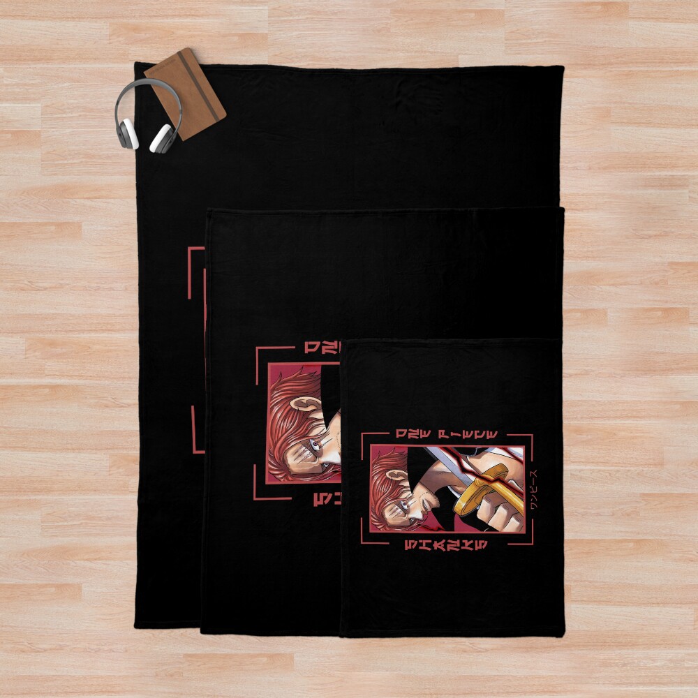 Shanks One Piece Throw Blanket - Image 3