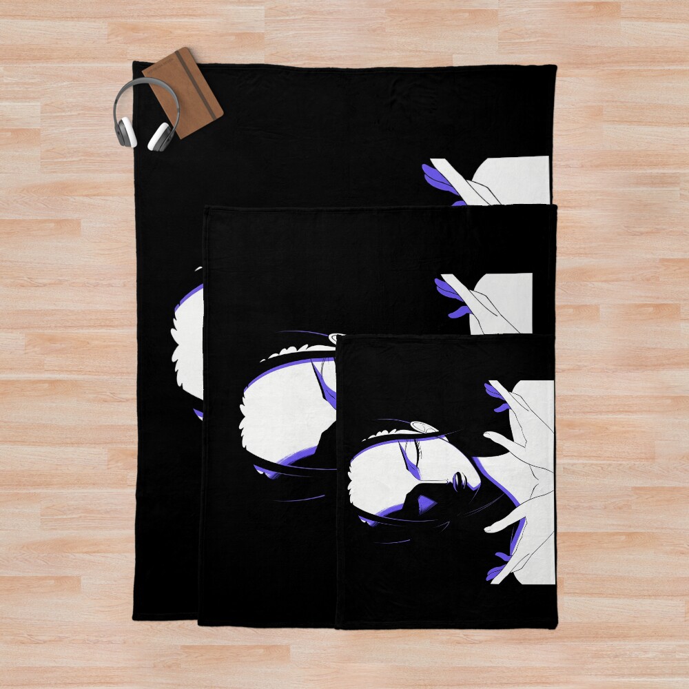 Nico Robin One Piece Throw Blanket - Image 3