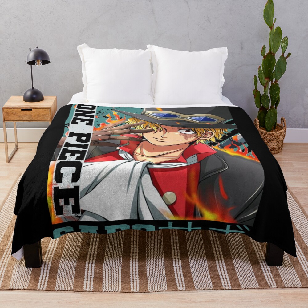 New Sabo One Piece Throw Blanket