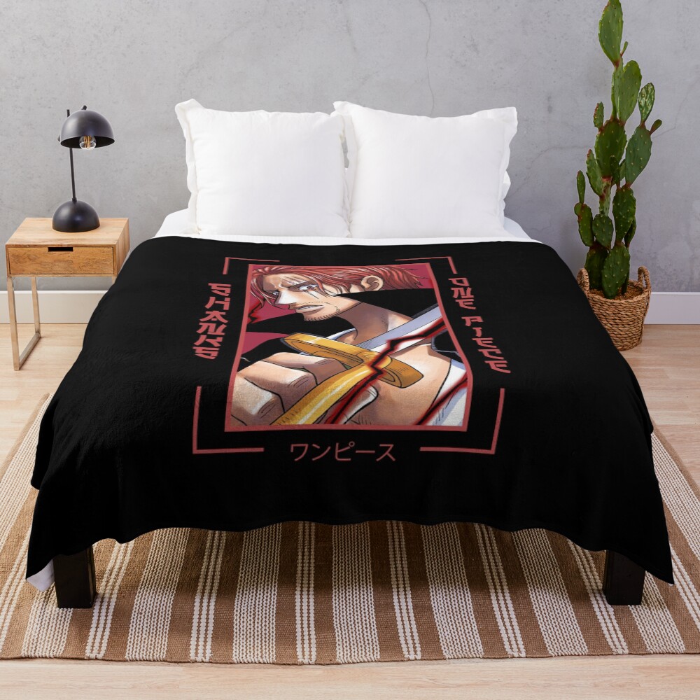 Shanks One Piece Throw Blanket