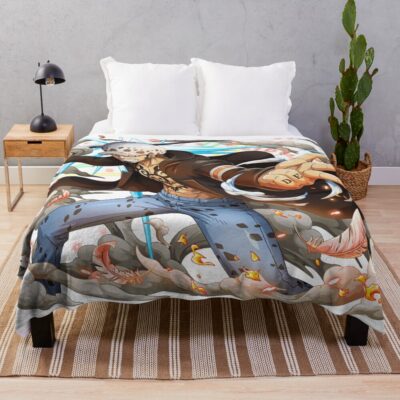 Trafalgar D Walter Law Throw Blanket