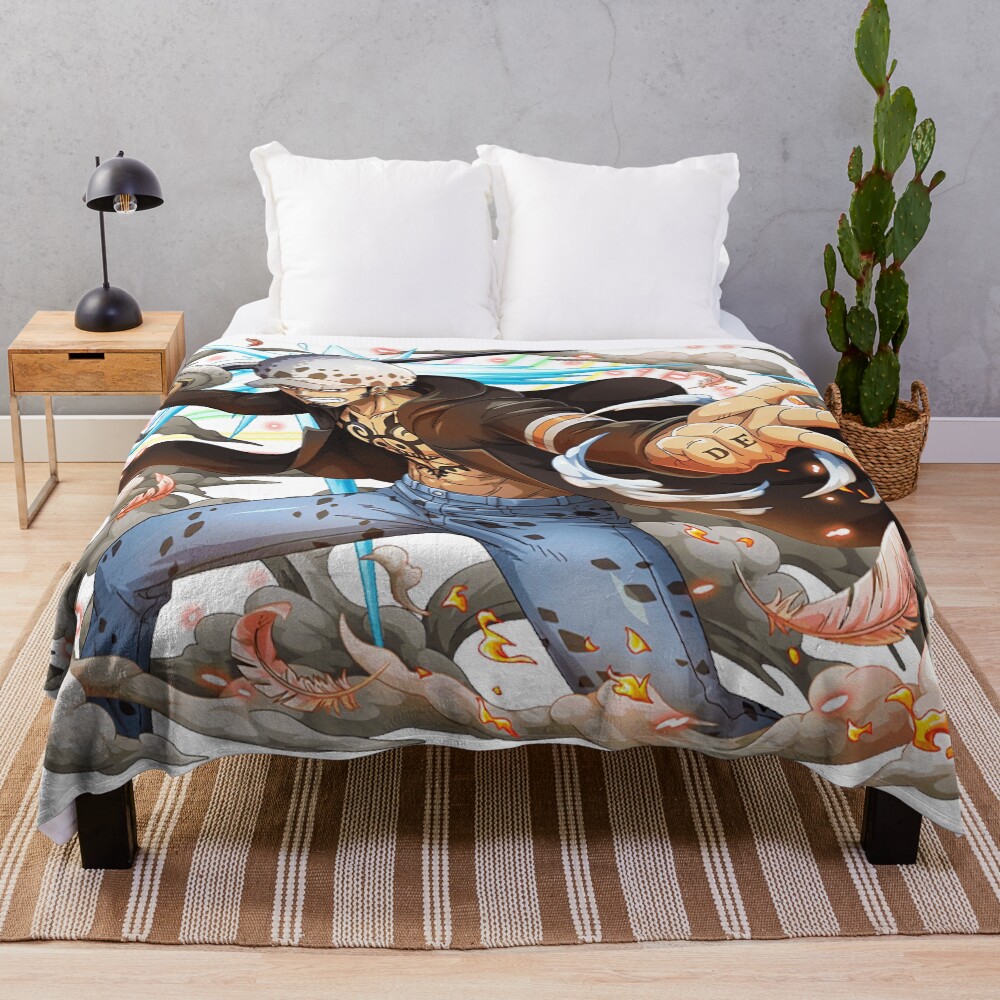 Trafalgar D Walter Law Throw Blanket