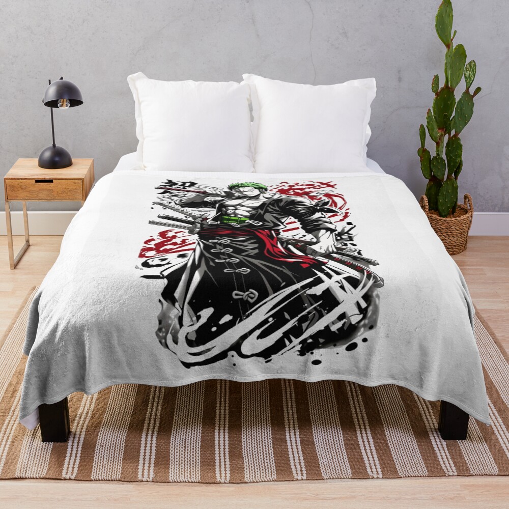 Roronoua Zoro Unique Design Throw Blanket
