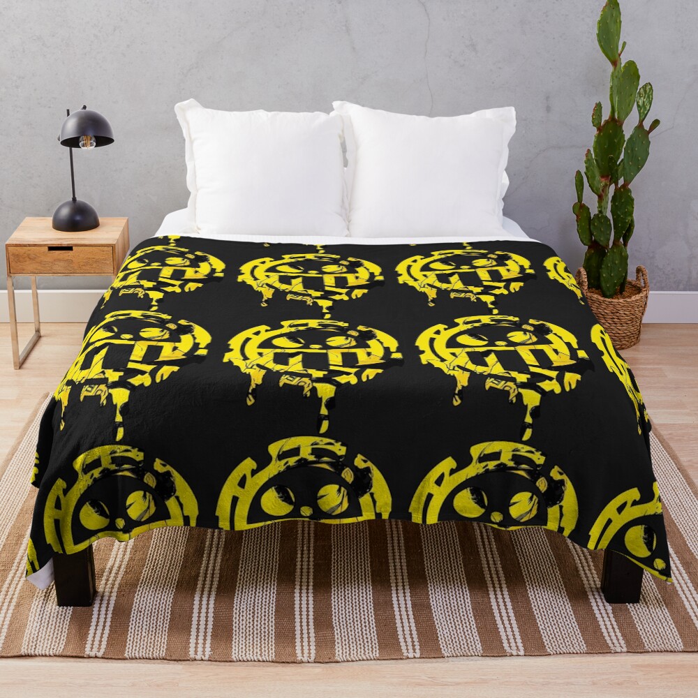 Trafalgar Law One Piece Throw Blanket