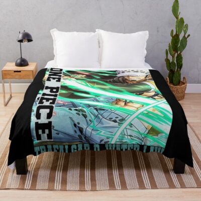 Trafalgar Law Op Character Throw Blanket