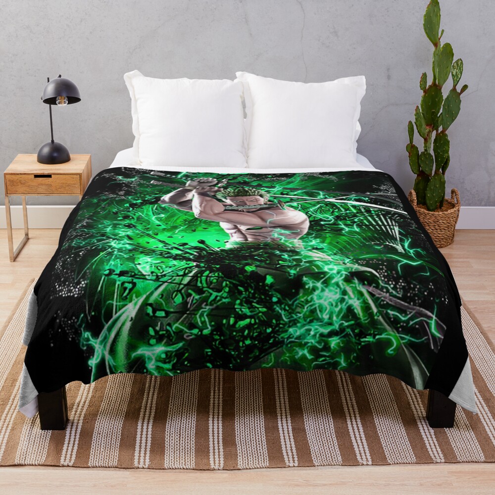 Zoro Graphic Throw Blanket