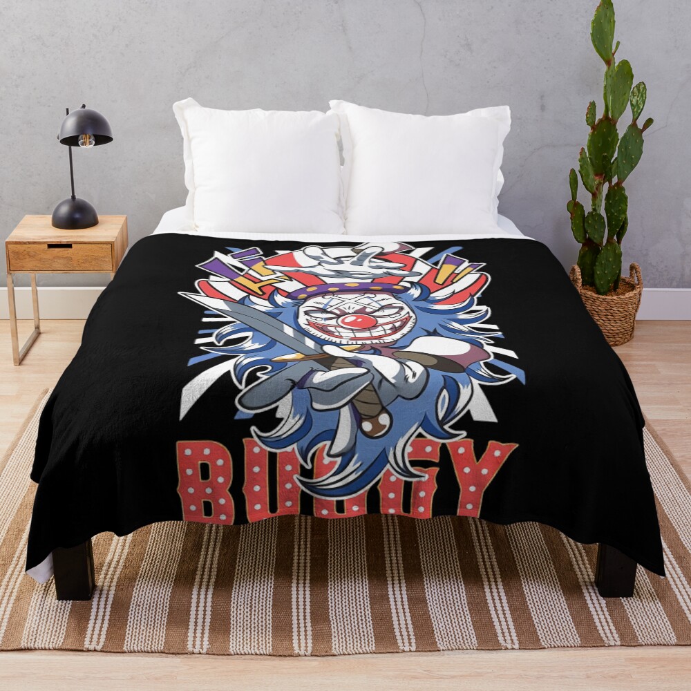 Buggy The Clown Throw Blanket