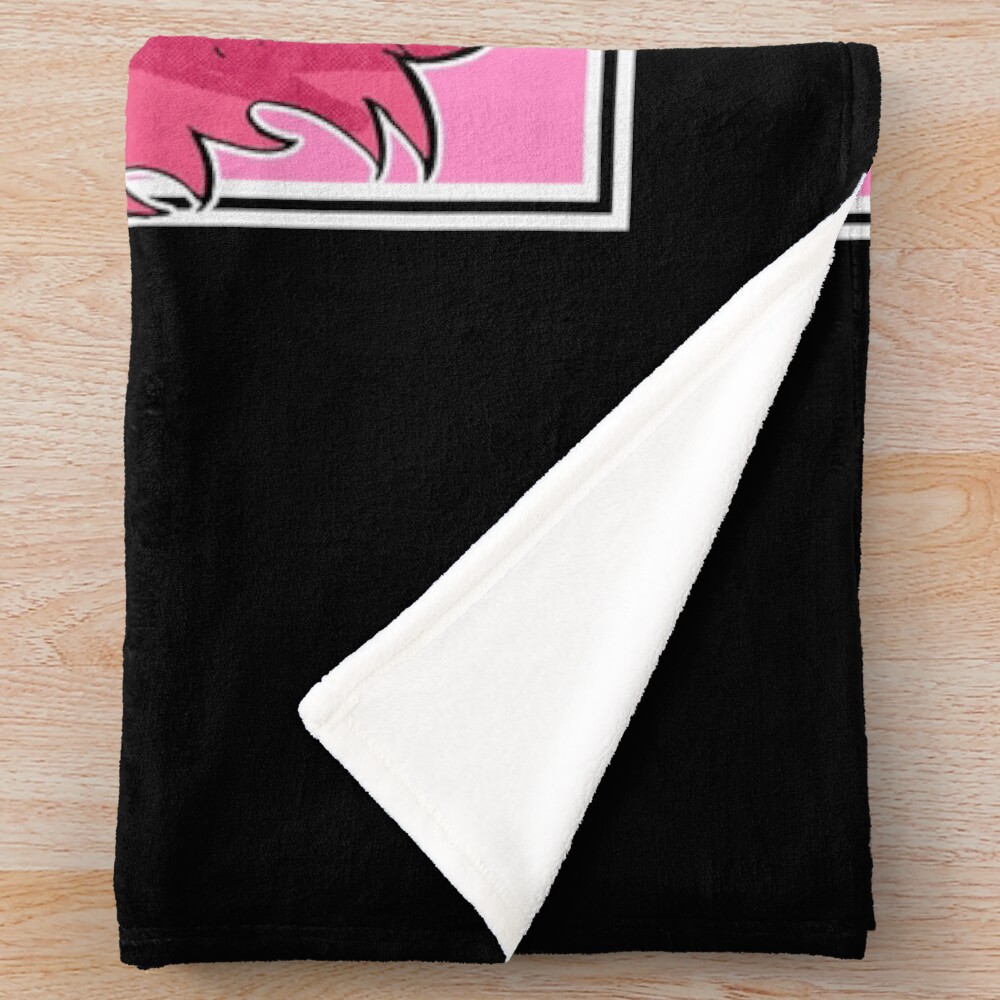 Doflamingo Pink Full Back Throw Blanket - Image 2