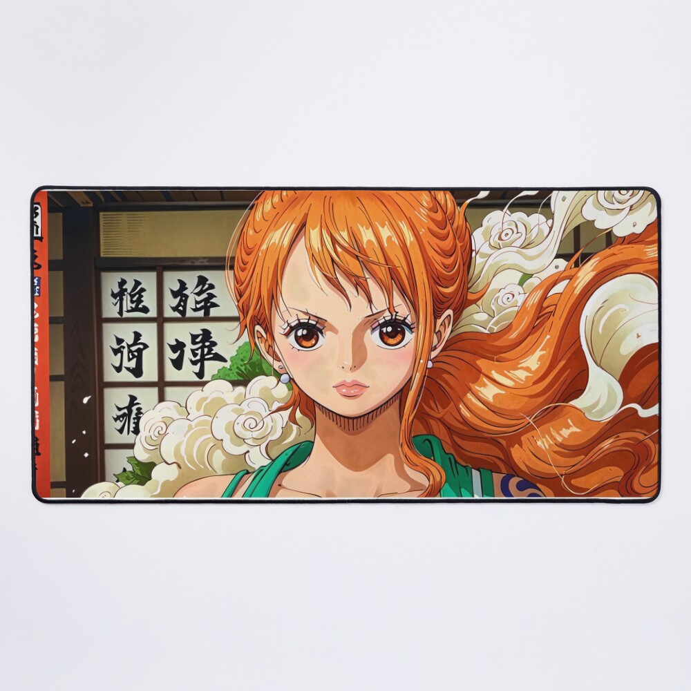 Japanese Nami One Piece Anime Mouse Pad