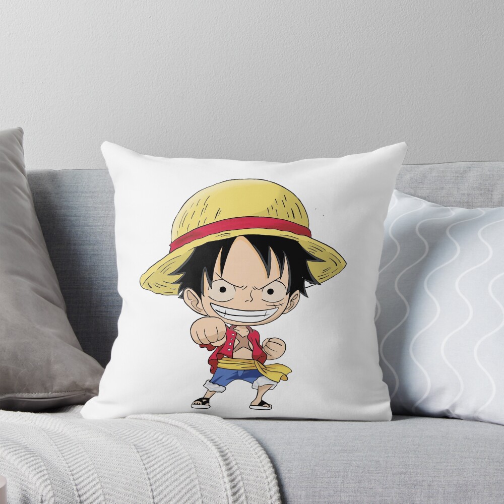 Monkey D Luffy One Piece Throw Pillow