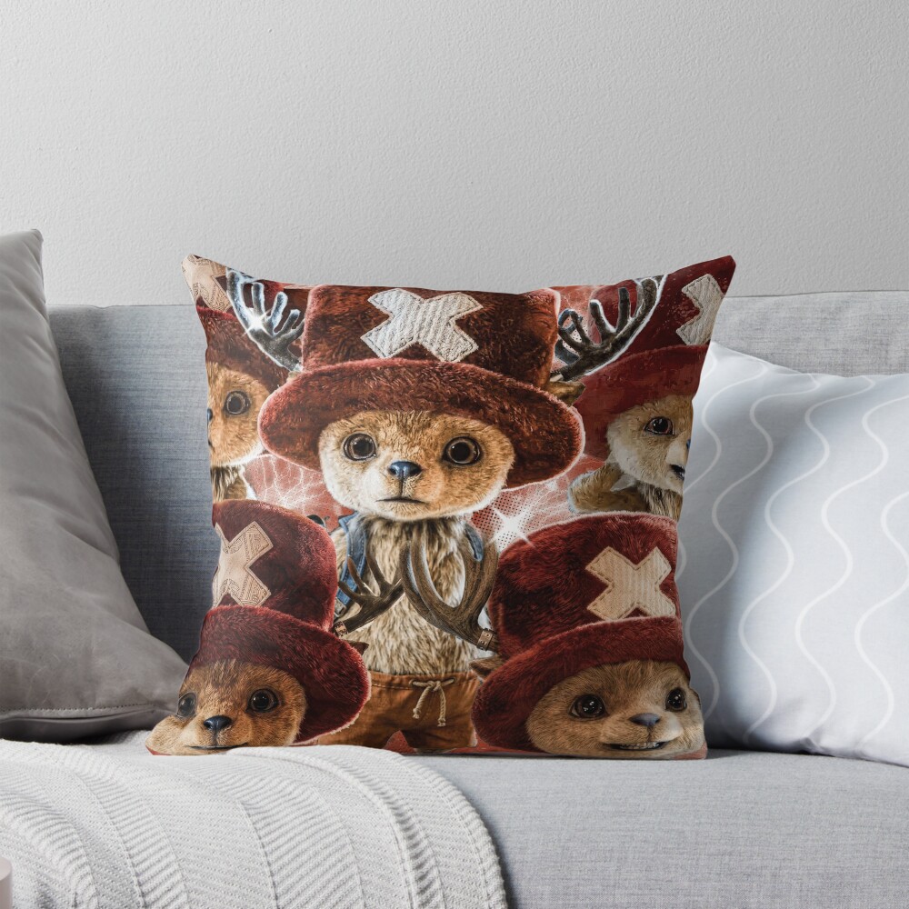 Tony Tony Chopper Live Action Throw Pillow