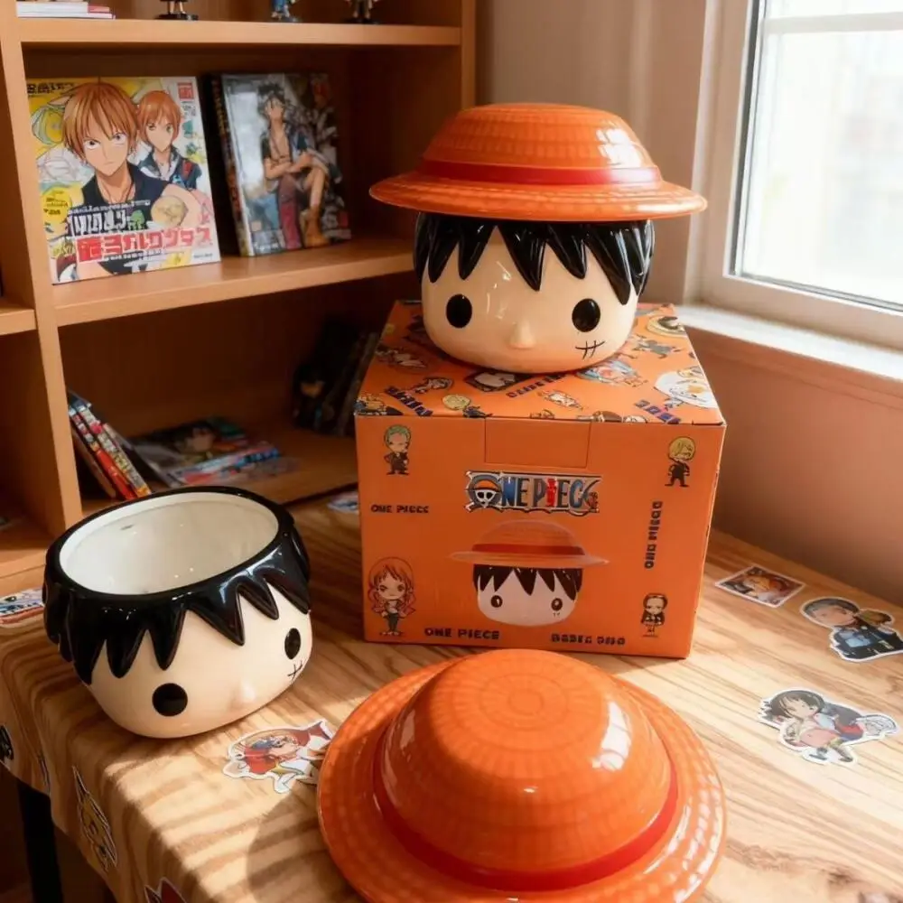 400ml Anime Luffy Hat Ceramic Mug