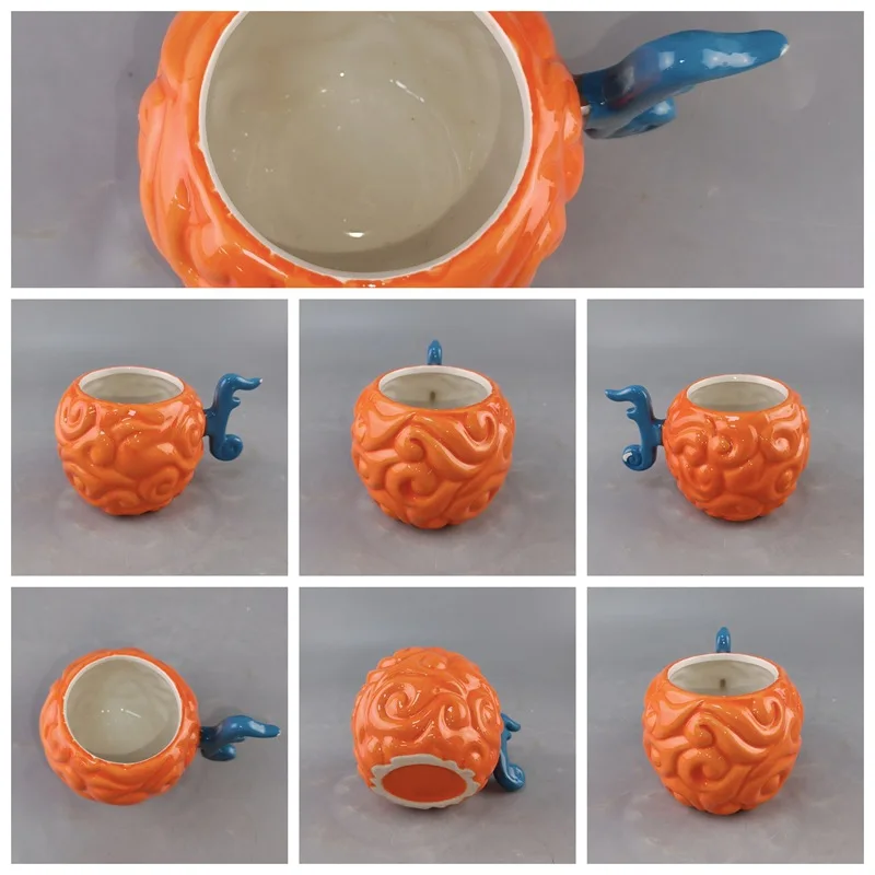 500-600ML Creative Devil Fruit Ceramic Mug - Image 6