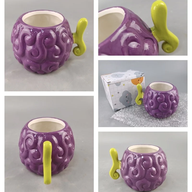 500-600ML Creative Devil Fruit Ceramic Mug